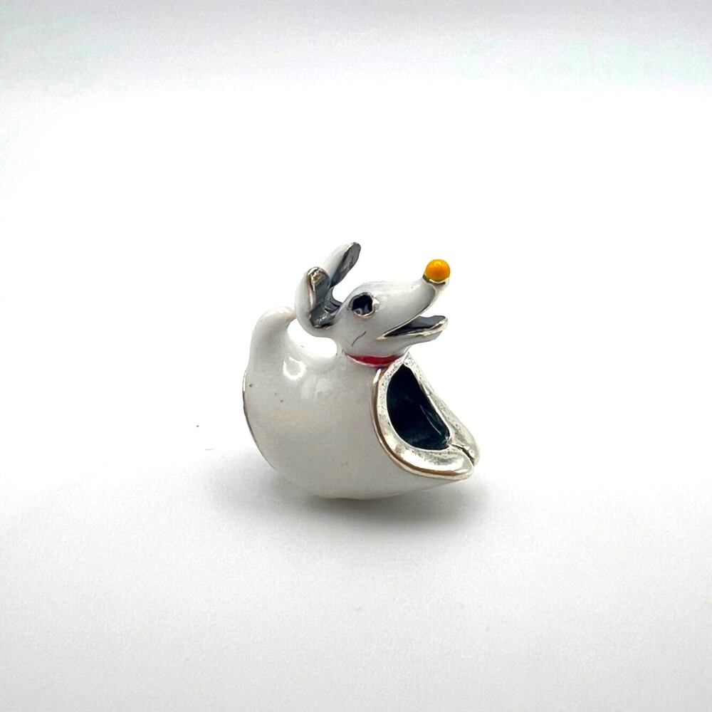NEW Glow-in-the-Dark Zero Ghost Dog Charm for European Bracelet